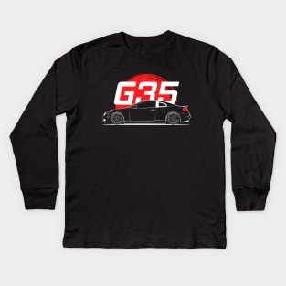 G35 JDM Kids Long Sleeve T-Shirt